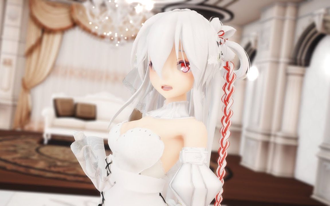 【mmd】rainbow - a【white lady】【搬运】