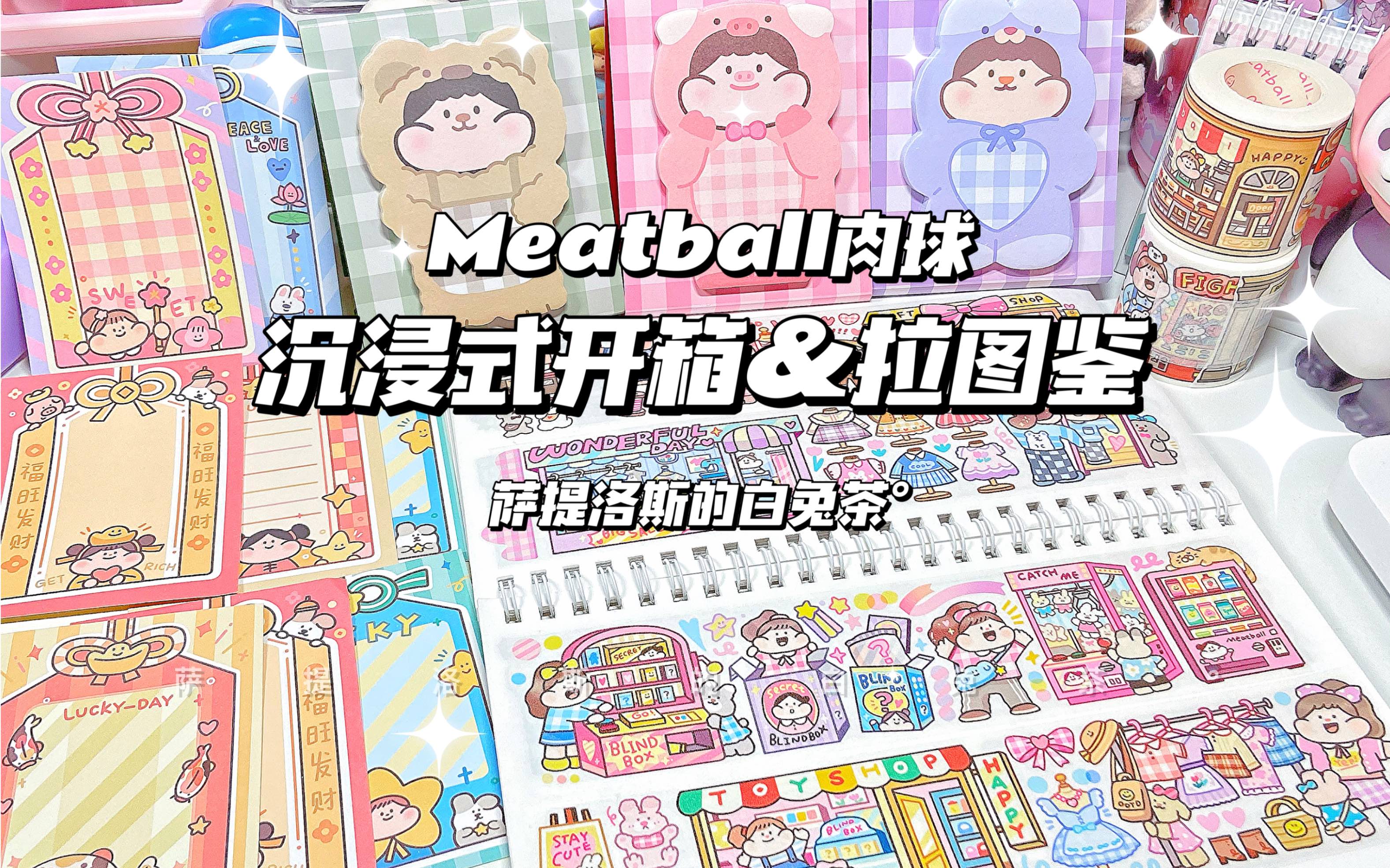 Meatball肉球|声控解压|沉浸式开箱&拉图鉴𐟥𓥓”哩哔哩bilibili