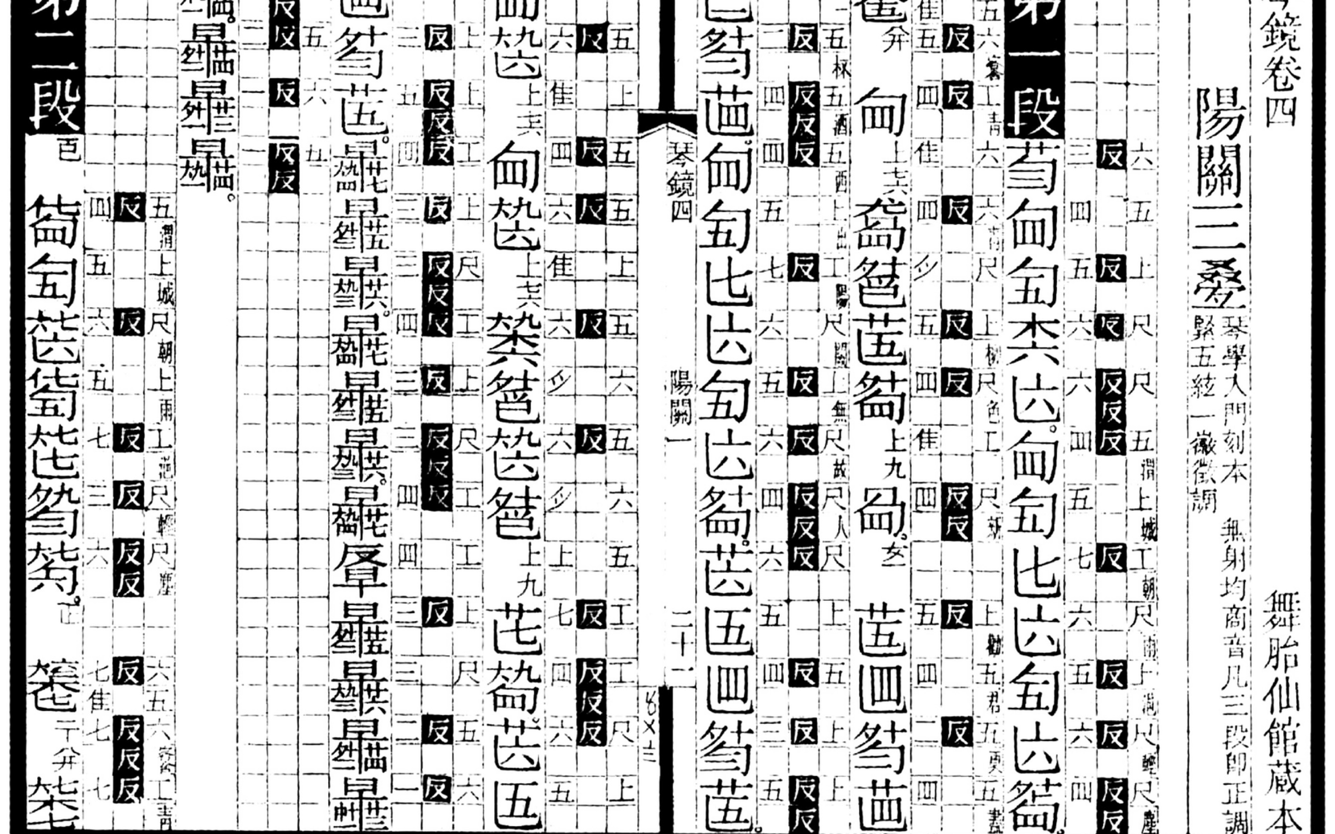 [图]中国艺术研究院藏阳关三叠录音合集（以琴歌为主）