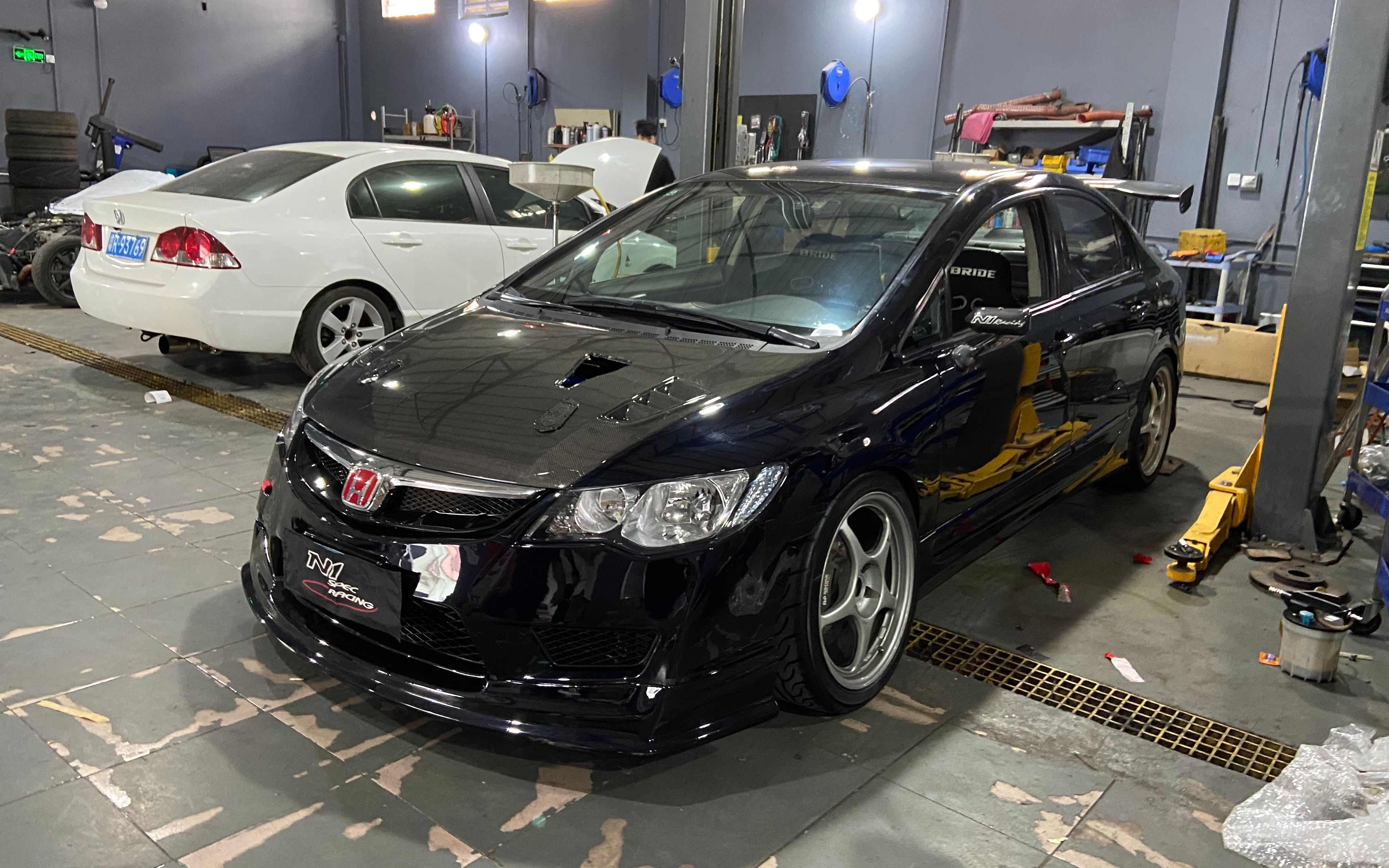 kkk的本田k24思域,华南各大赛道日的常胜军!