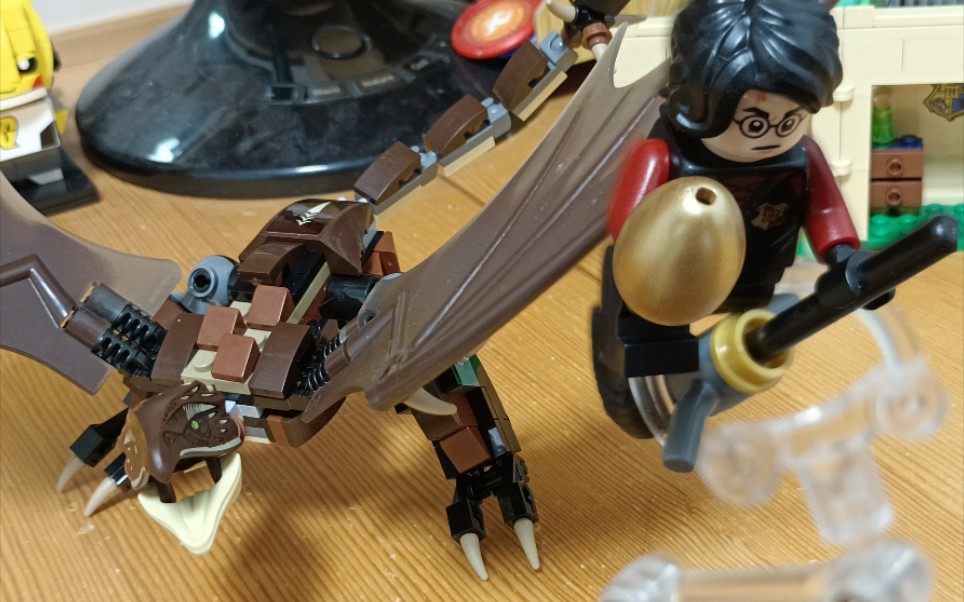 [苍浅川奈]乐高 75946 三强争霸赛 哈利波特 匈牙利树锋龙_哔哩哔哩