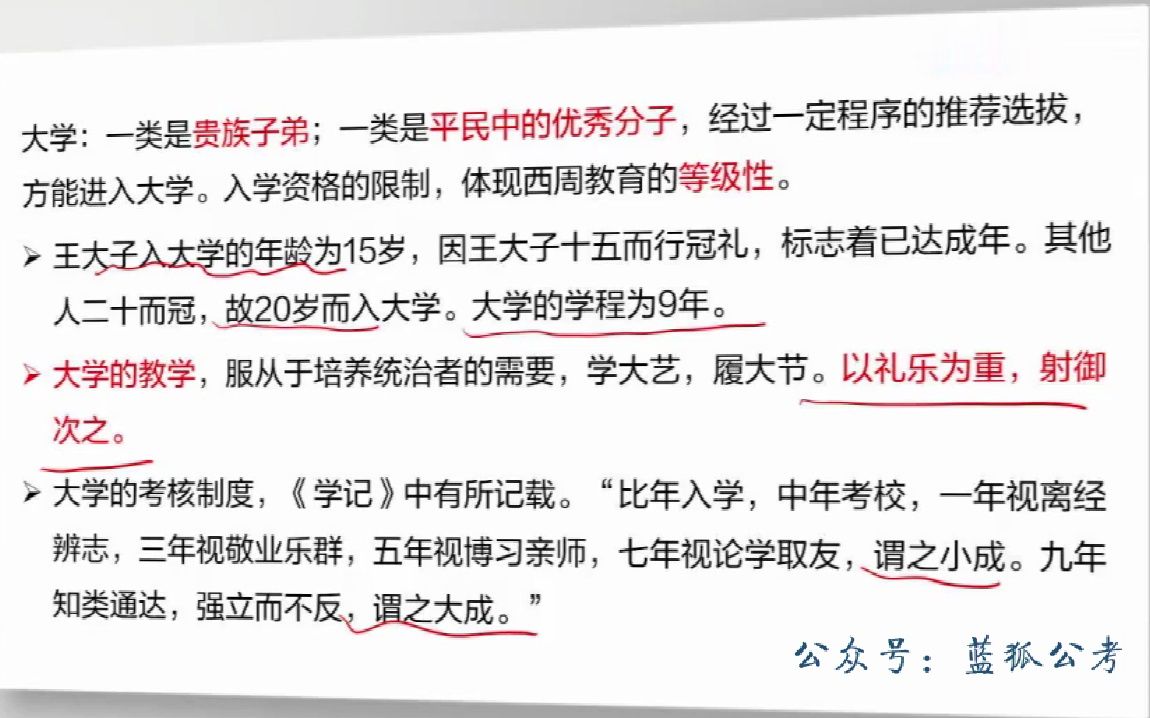 001.军队文职教育学类(教育学)中国古代教育史01第一章原始时期的教育第二章02哔哩哔哩bilibili