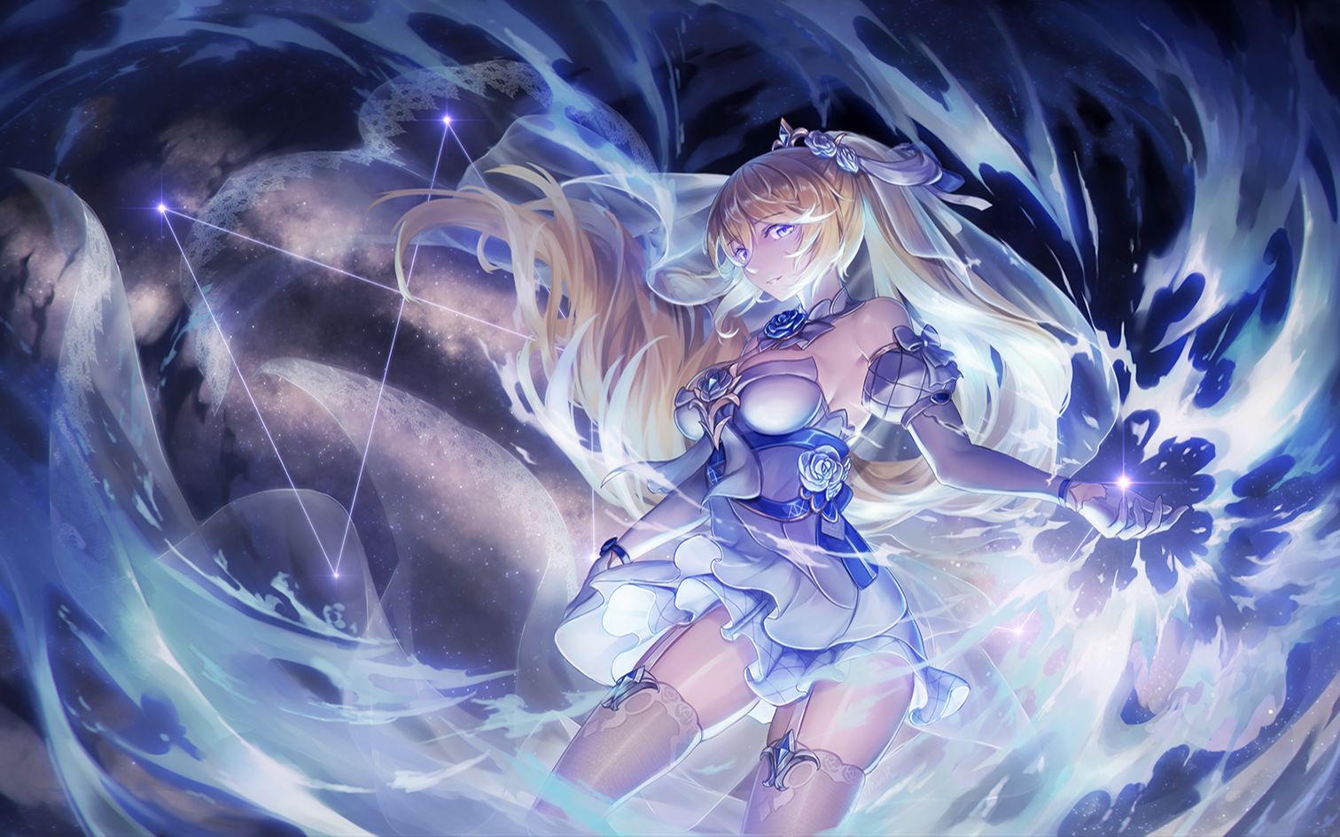 【崩坏3】幽兰黛尔生日cg