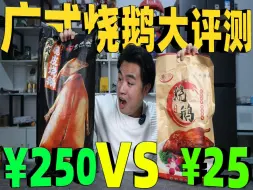 Download Video: 同样是广式烧鹅，25元的对比250元的，价格相差10倍味道能一样吗