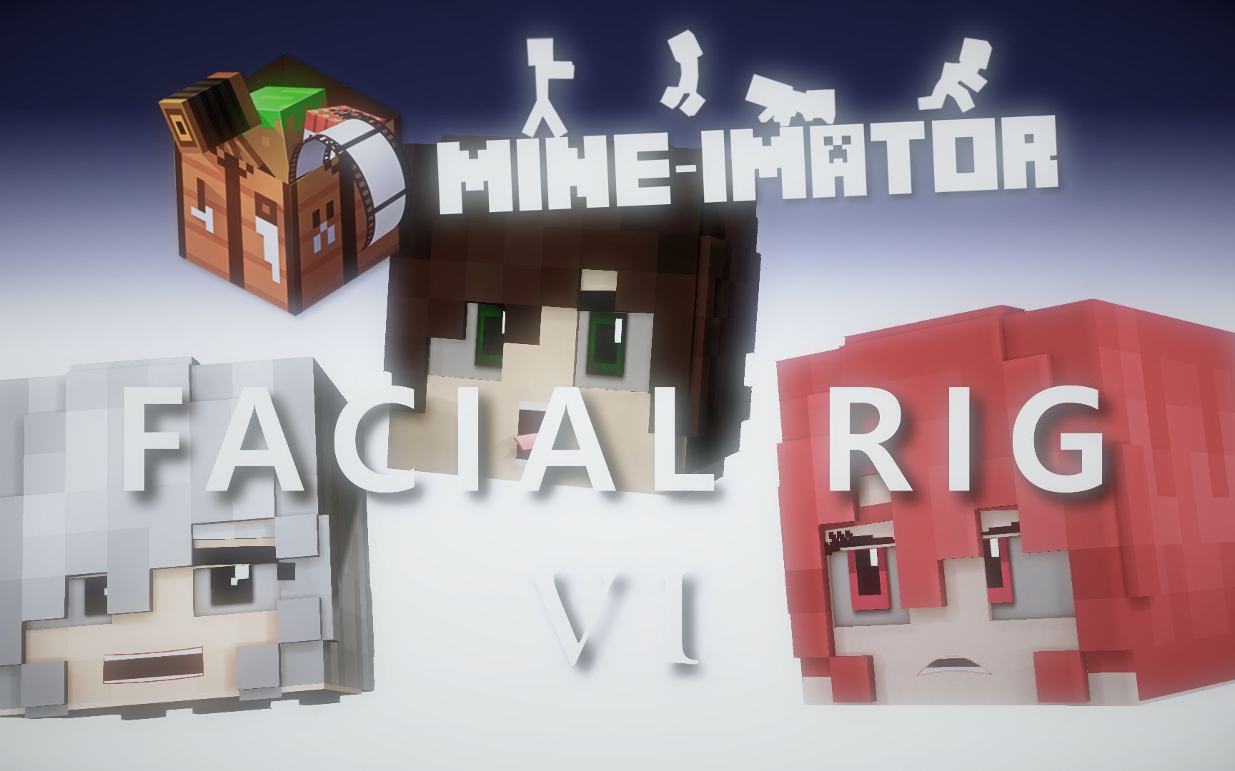 [图][Mine-imator Rig] KEN 面部 Rig v6