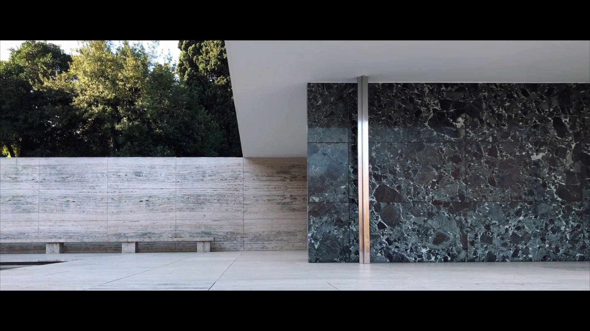 密斯:巴塞罗那·德国馆_哔哩哔哩_bilibili