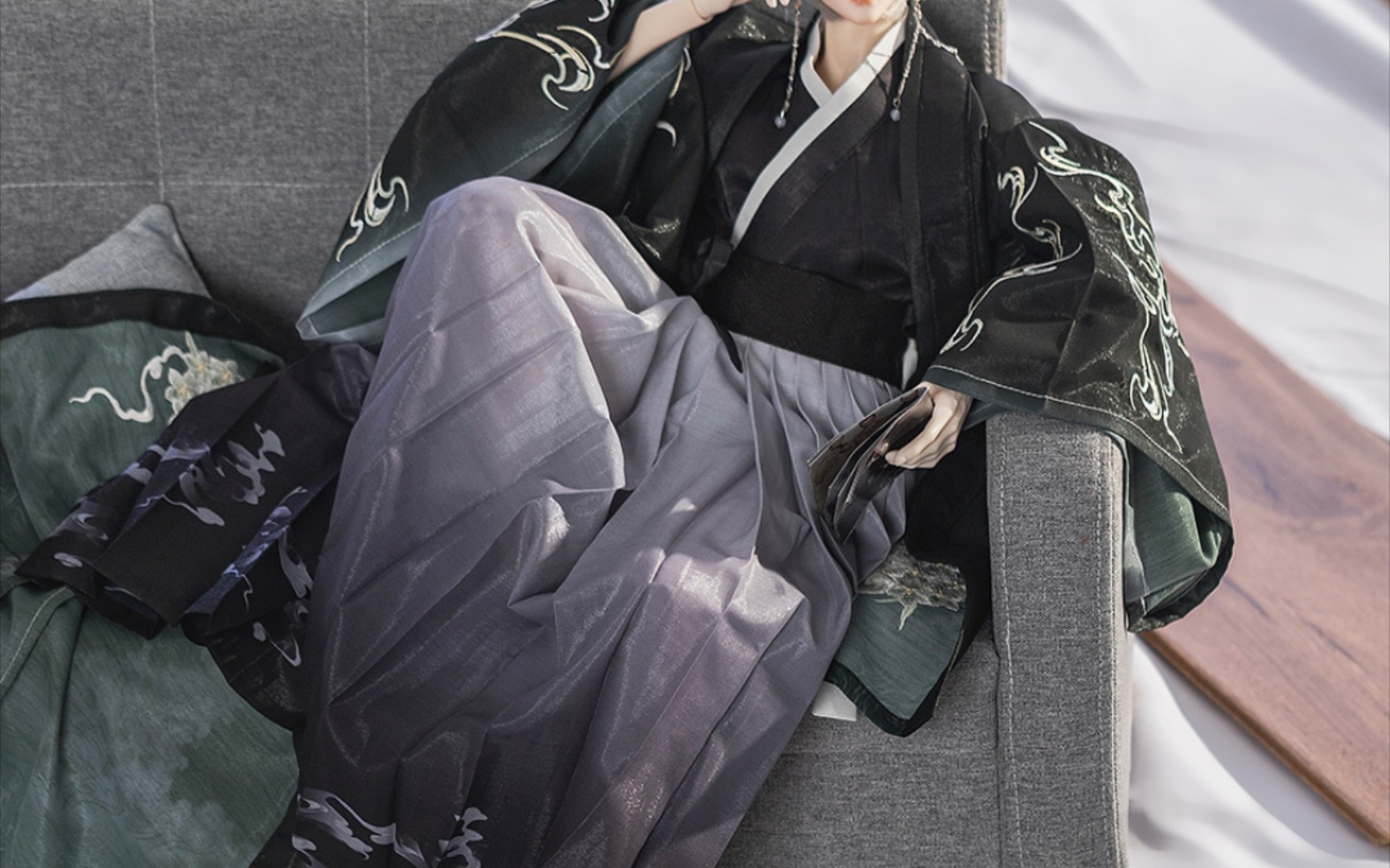 bjd古风娃衣开箱