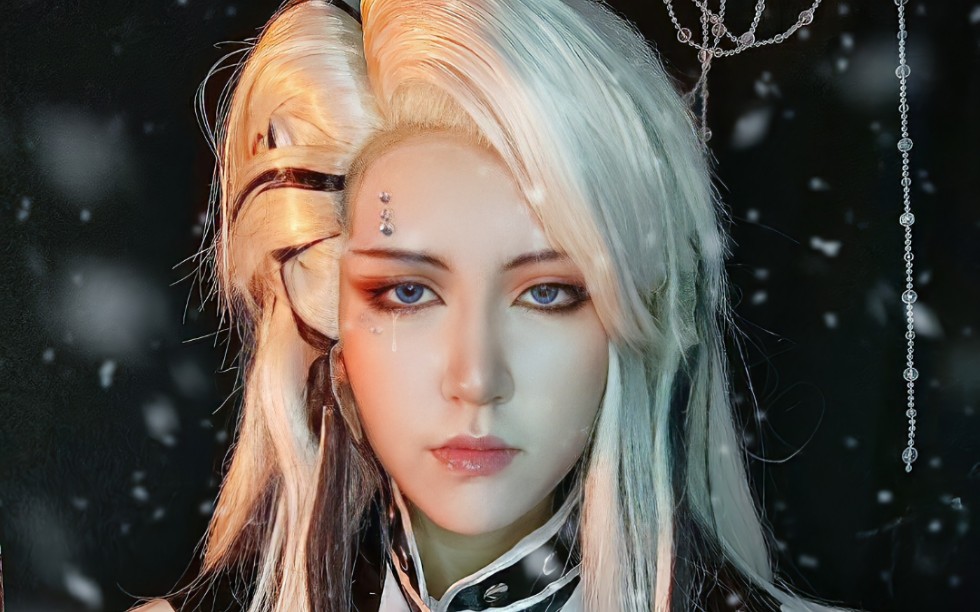 金光布袋戏〕万雪夜cos/刀子向/你也是女子,你怎么娶我_哔哩哔哩