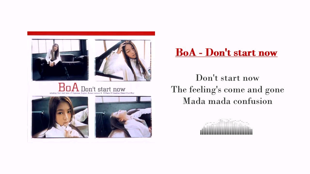 [图]BoA - Don't start now/日单·多版本音源！