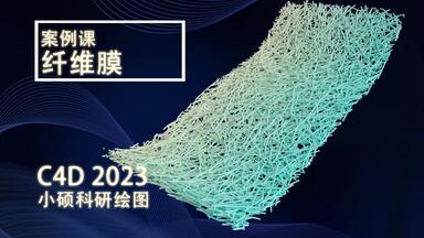 C4D<em class="keyword">科研绘图</em>案例课-纤维膜