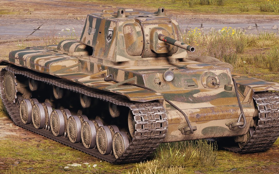 坦克世界kv220212杀4千伤害布拉格