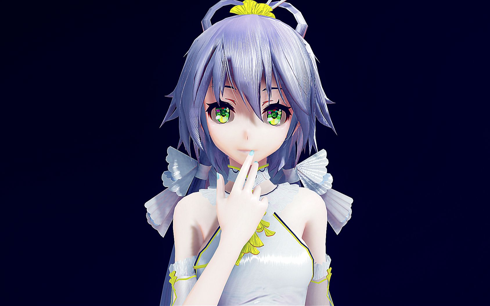 【洛天依mmd】你想kiss我吗?