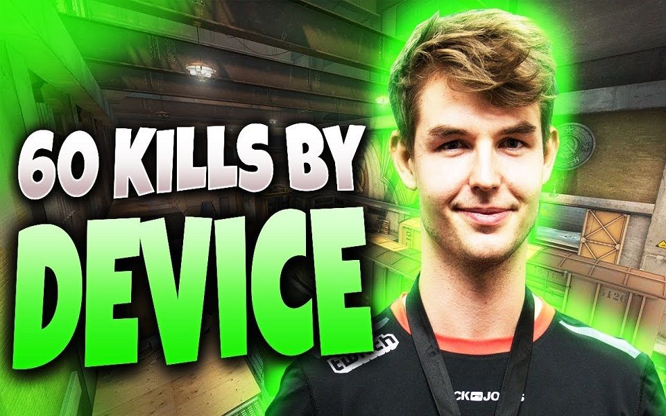 【csgo】dev1ce 60 kills on train (2 ot) @ faceit