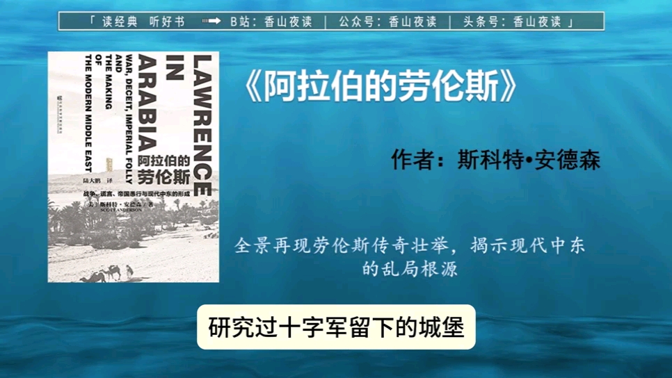 《阿拉伯的劳伦斯》:全景再现劳伦斯传奇壮举,揭示现代中东的乱局根源哔哩哔哩bilibili