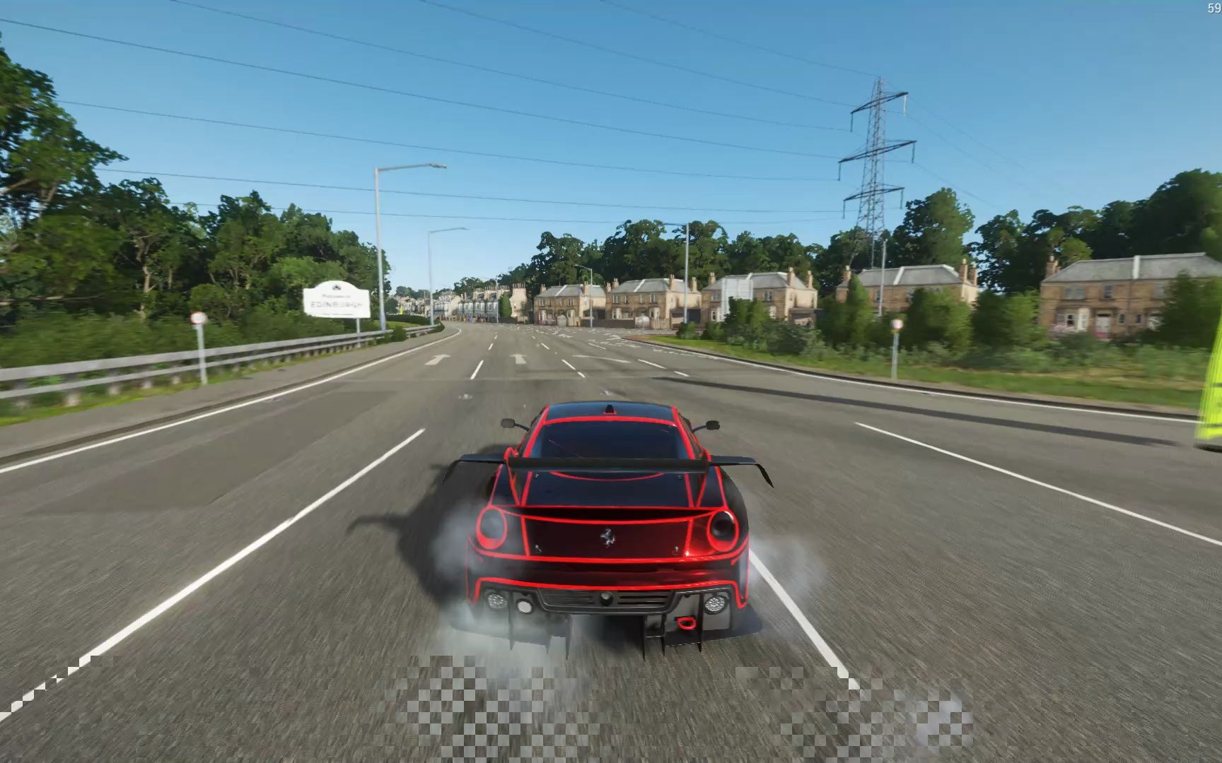 【地平线4】萌新的一次法拉利599xxe环岛赛