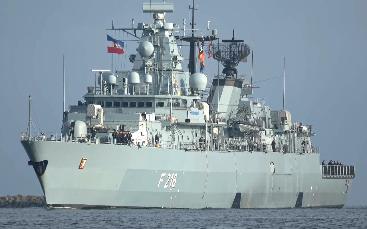 【德国海军】勃兰登堡级护卫舰2号舰"石勒苏益格-荷尔斯泰因"号(f-216