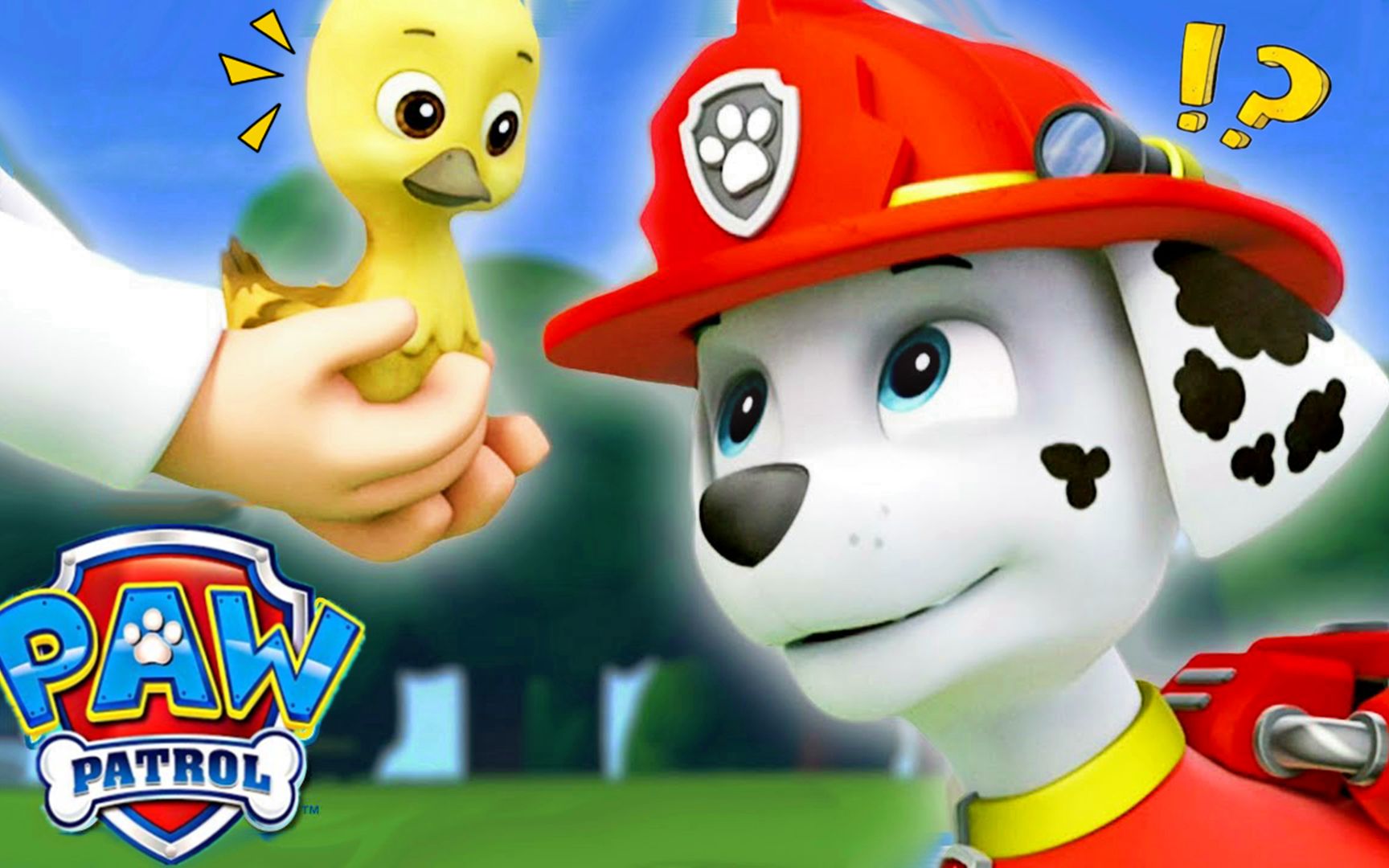 汪汪队立大功:消防员毛毛拯救鸭妈妈和小鸭