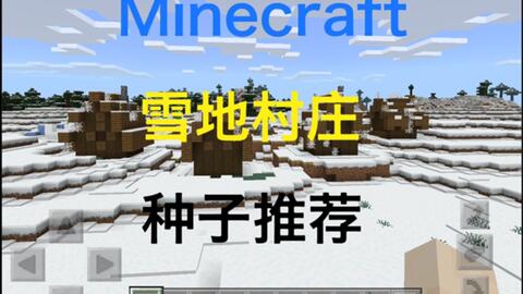Mc种子分享 雪地里的村庄 雪屋 地牢๑乛v乛๑ 基岩版 哔哩哔哩 Bilibili Mc种子分享 雪地里的村庄 雪屋 地牢๑乛v乛๑ 基岩版 哔哩哔哩 Bilibili