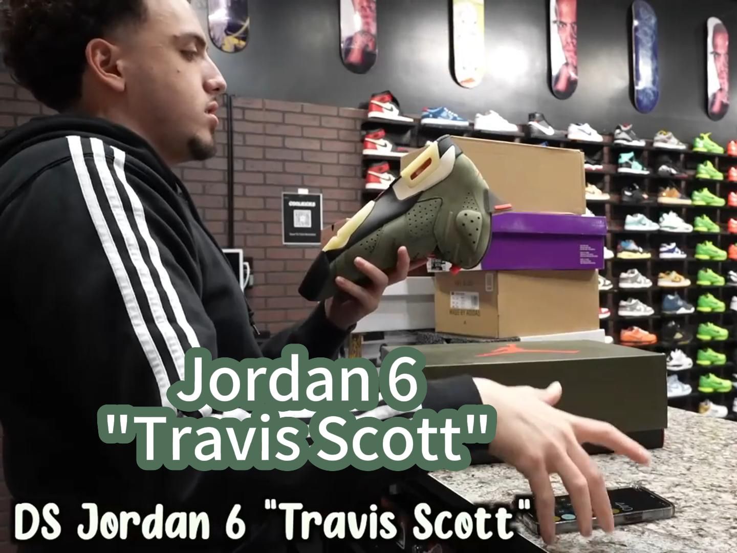 Jordan 6 "Travis Scott"哔哩哔哩bilibili