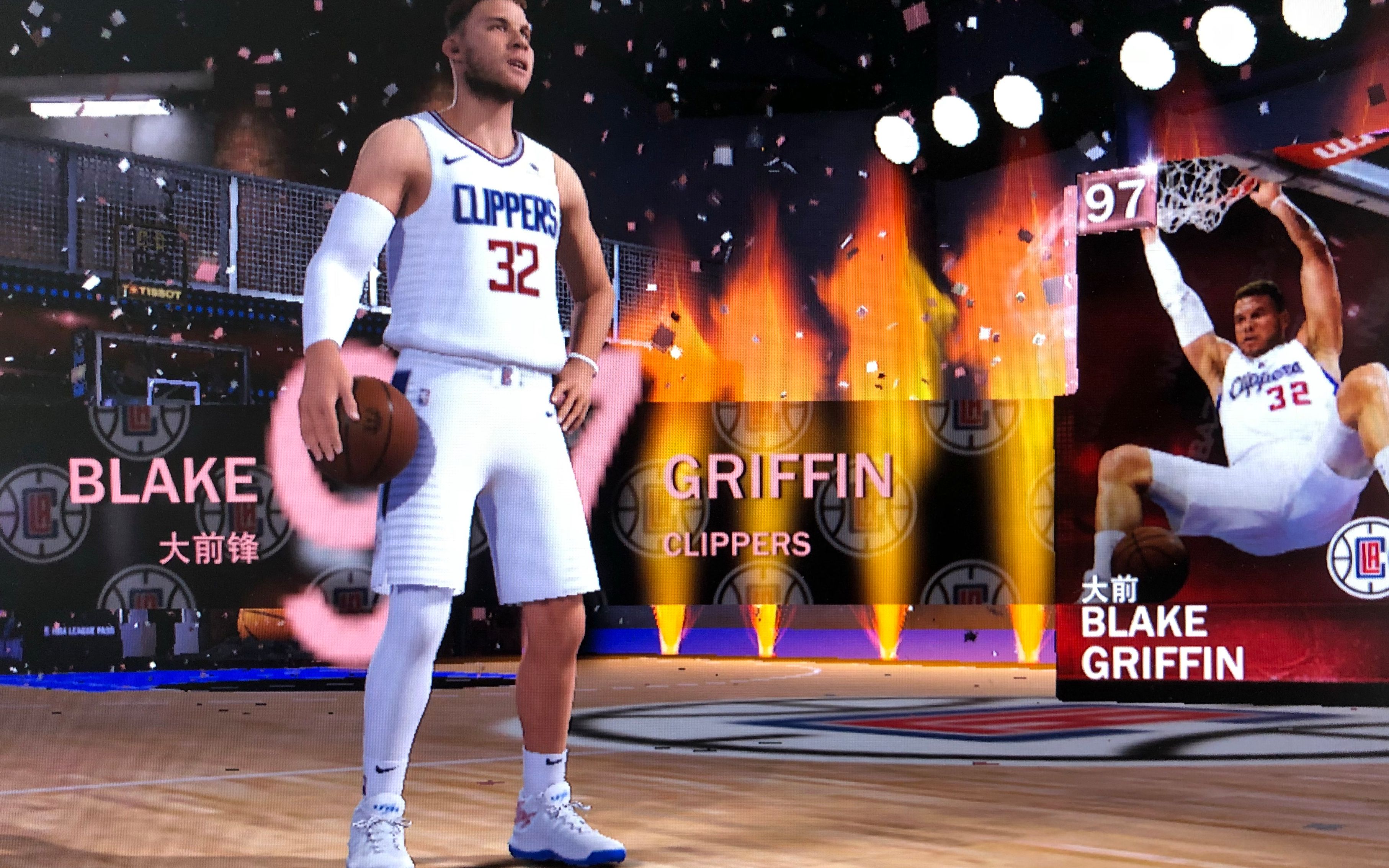 【nba2k19开包】多少包才能开出20周年粉钻格里芬