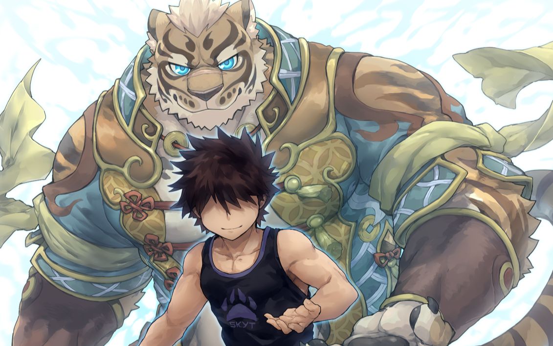 家有大猫淙流8云豹突然袭击了我和虎爷害的虎爷受伤