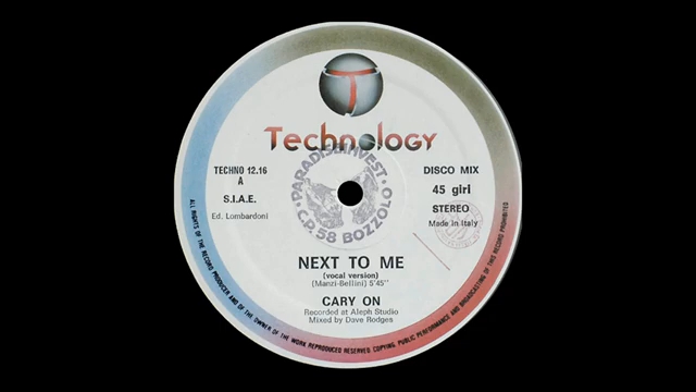 [图]80年代伊泰洛迪斯科Next to Me（1987)-Cary On