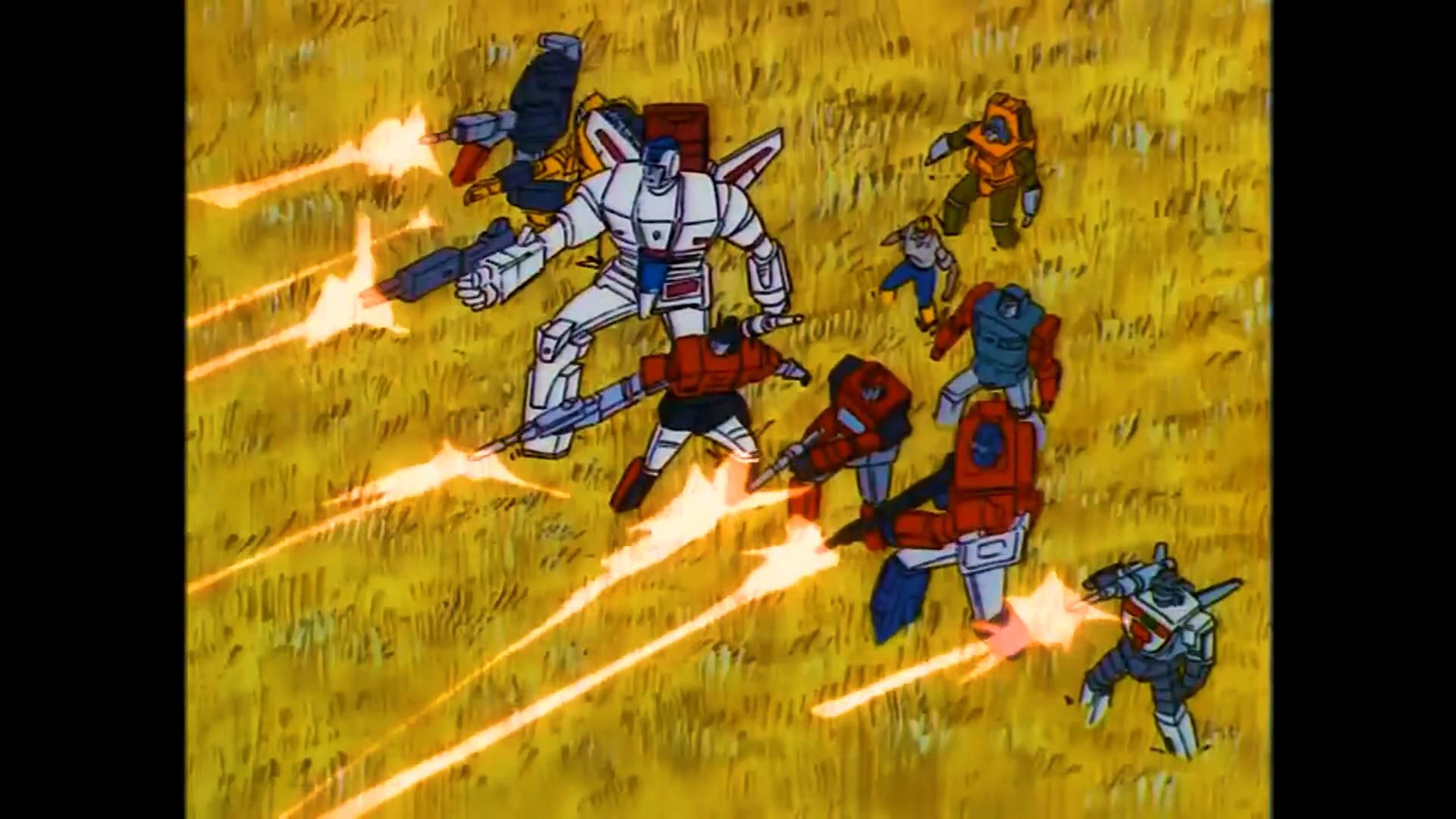 汽车人站一排开火!【变形金刚】