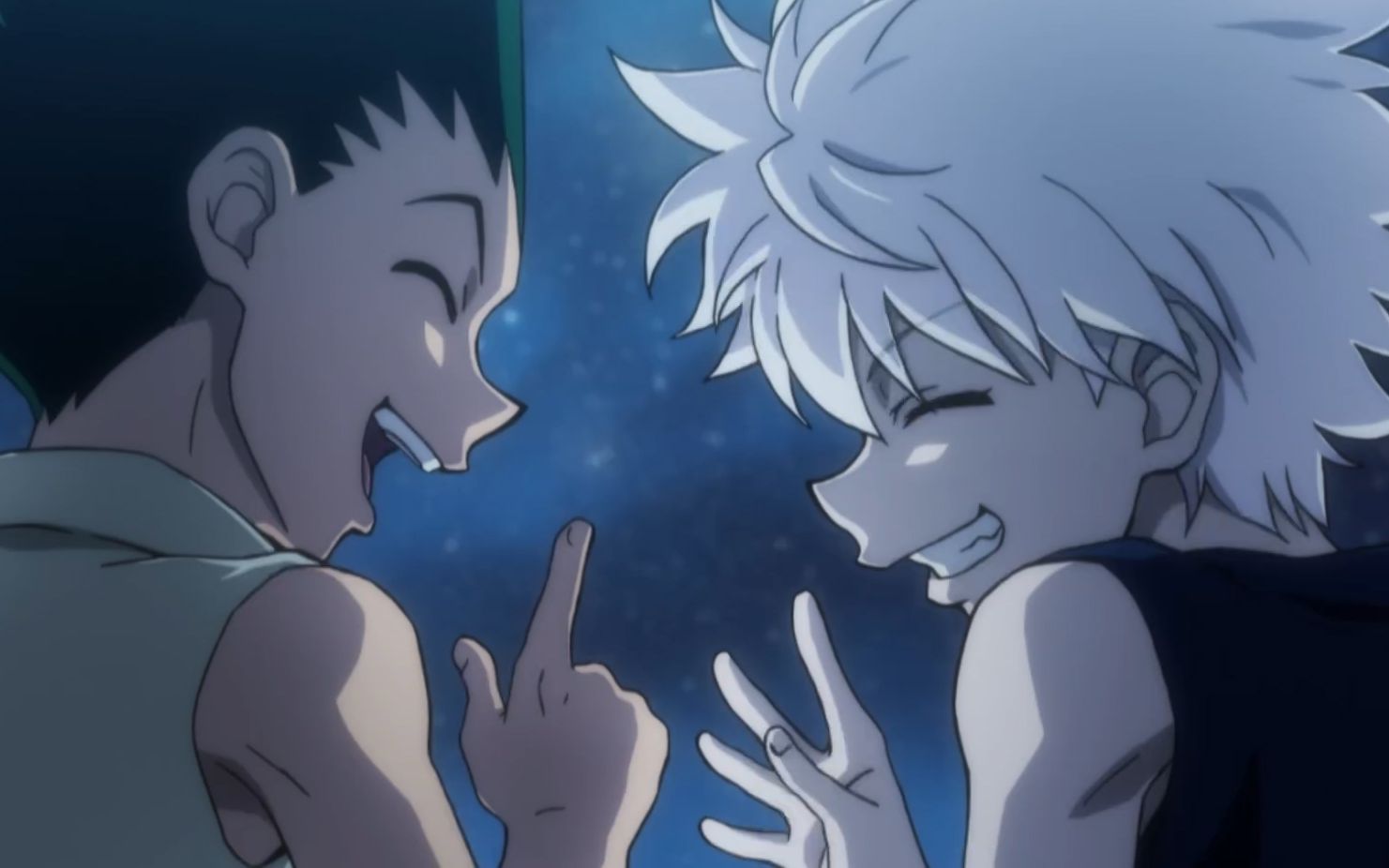 全职猎人mad奇杰用尽我的一切奔向你