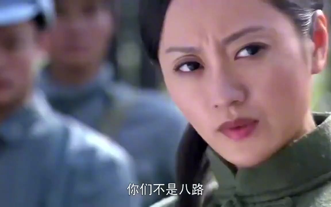 尖峰:鬼子假扮八路军搞偷袭,被女兵识破,直接前后夹击打鬼子!
