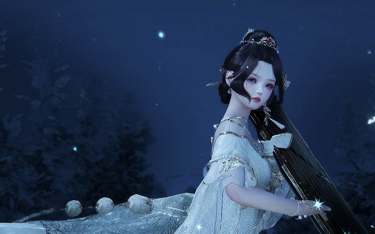 【剑网3】长歌成女竹露响-显卡截图记录