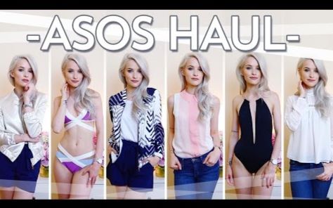 [inthefrow] ASOS大采购以及试穿哔哩哔哩bilibili