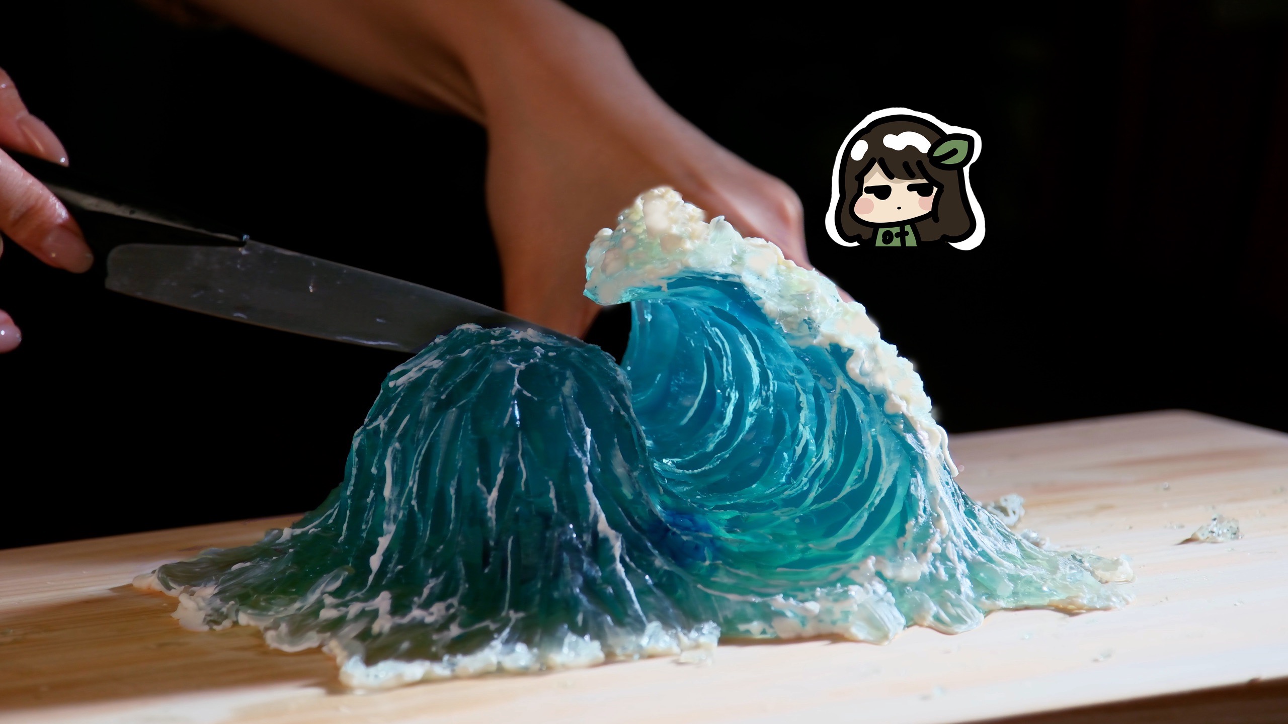 这不是AI!也不是真的海浪!