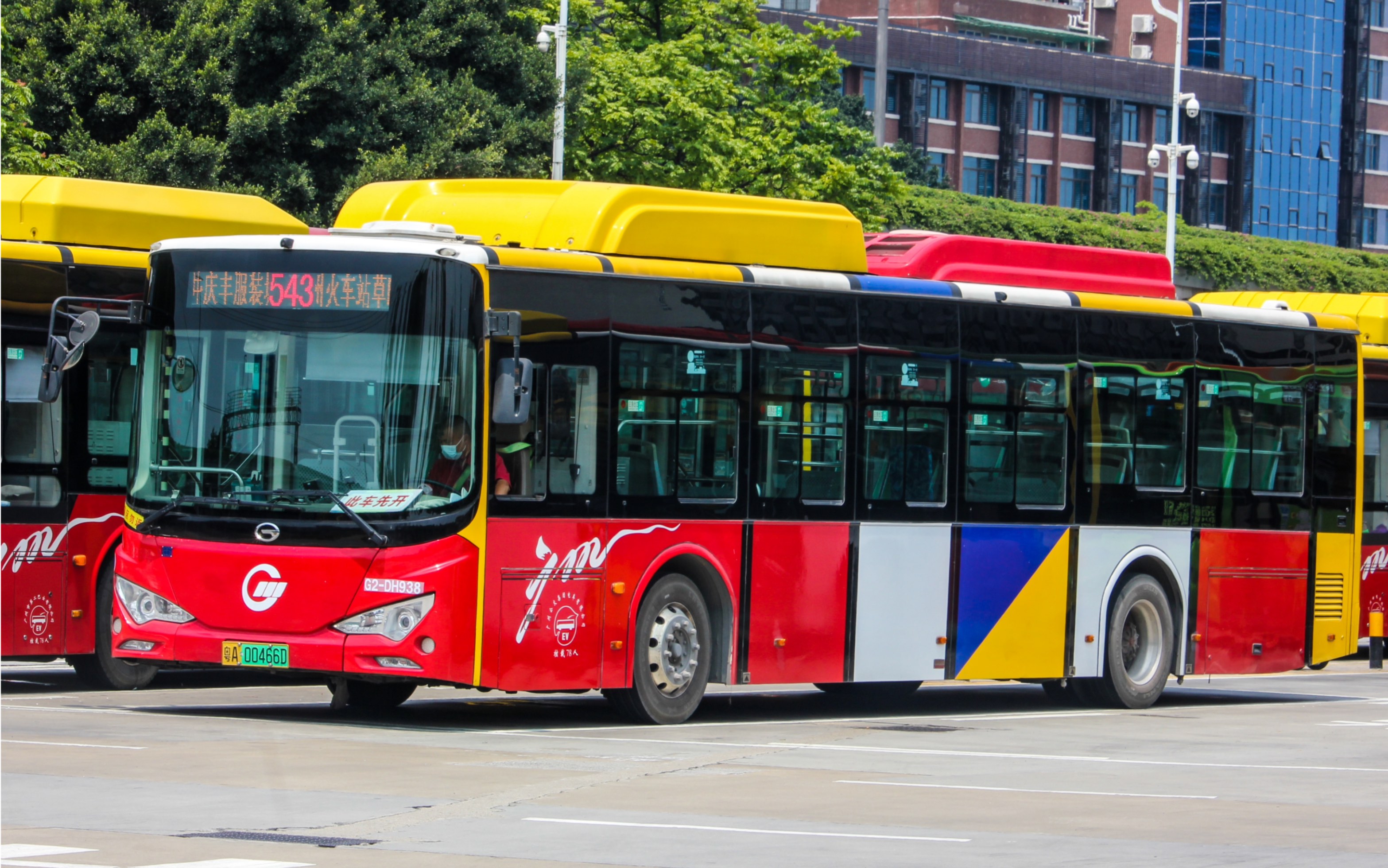 ep265:【广州公交】543路石井总站(庆丰纺织服装城)→广州火车站(草暖