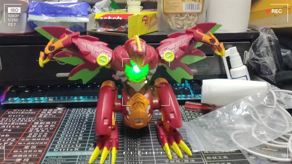 爆丸极限烈焰独角巨龙展示