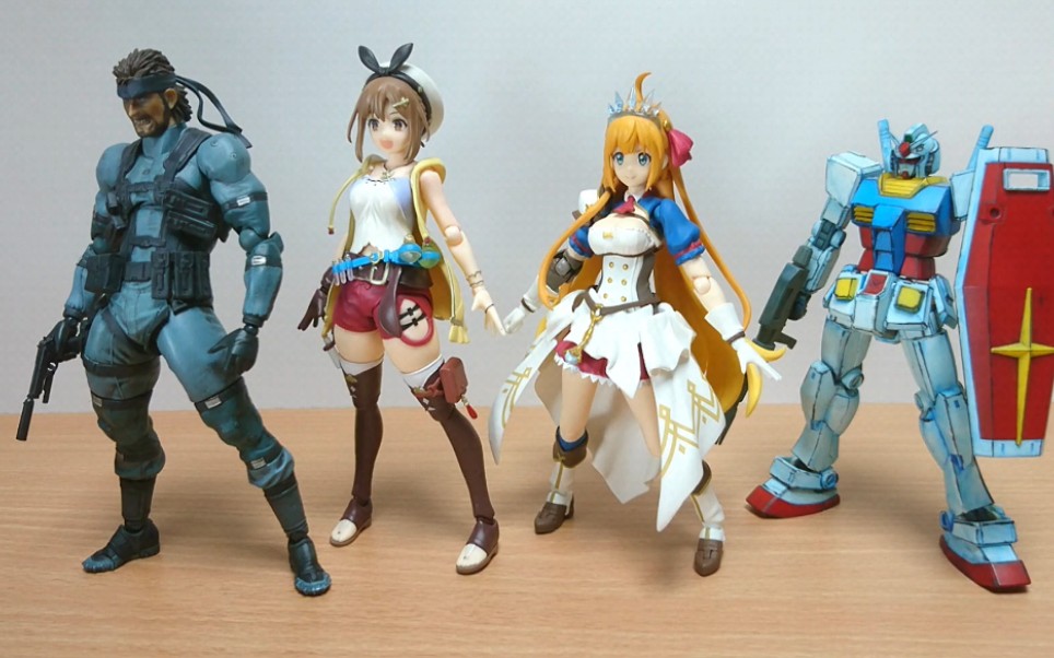 [1万日元] MaxFactory8月 figma 莱莎的炼金工坊 莱莎 玩家实物介绍哔哩哔哩bilibili