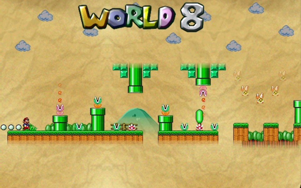 [图]【通关录像】Mario Forever 2: A Fabulous Space V1.0 World 8