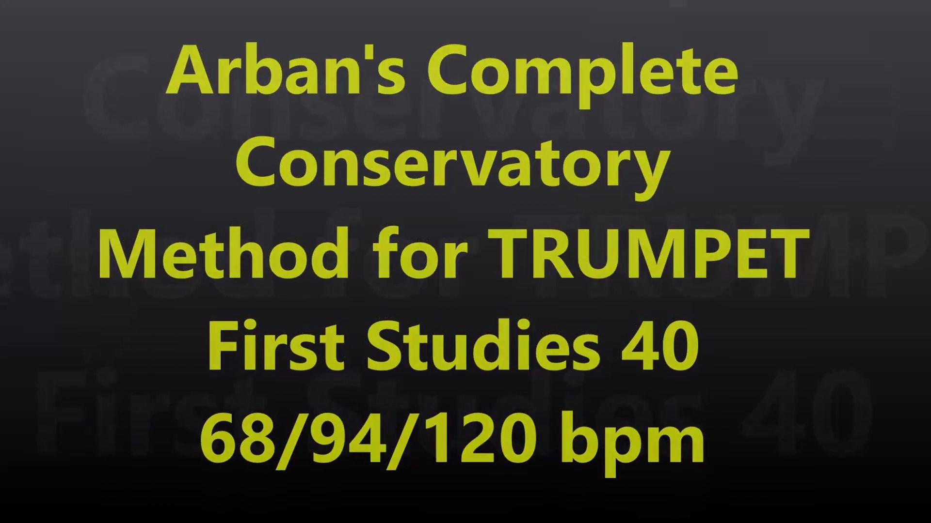 [图]Arban's Complete Conservatory Method for Trumpet - [FIRST STUDIES] 40