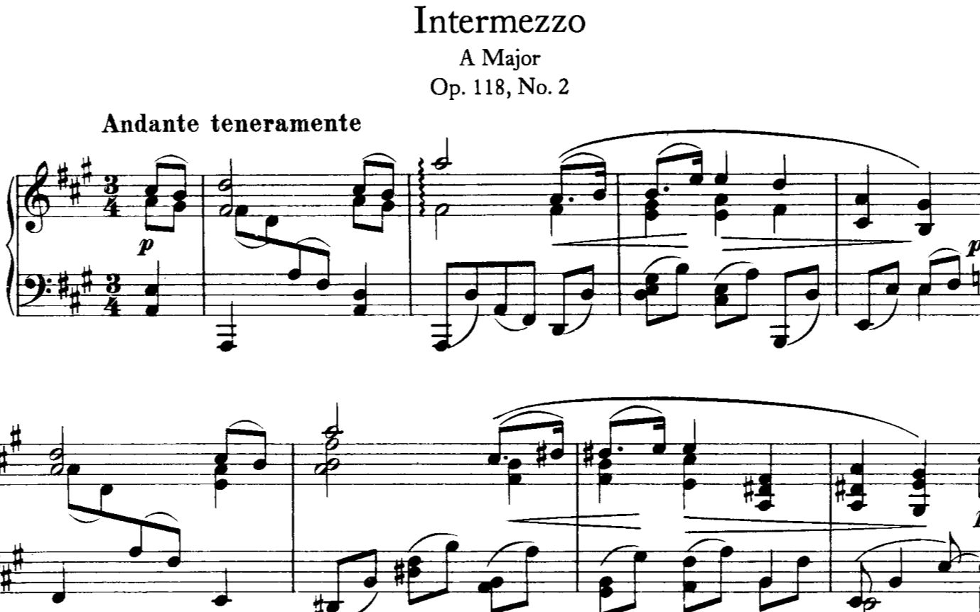 [图]勃拉姆斯-A大调间奏曲(Op.118 No.2)演奏教程小样 by Graham Fitch