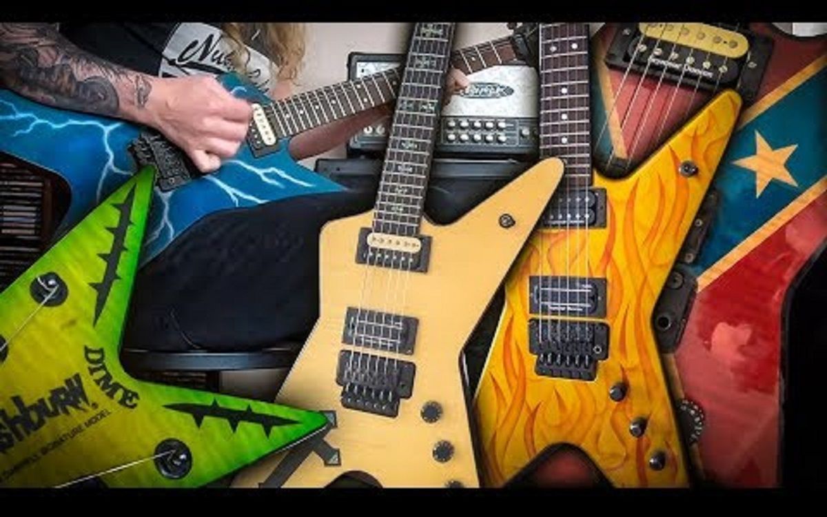 让人惊奇的dimebag吉他收藏!_哔哩哔哩_bilibili