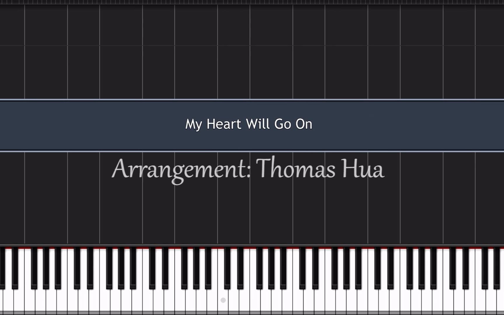 [图]【我心永恒钢琴曲】My Heart Will Go On - Titanic [Piano Tutorial] (Synthesia)