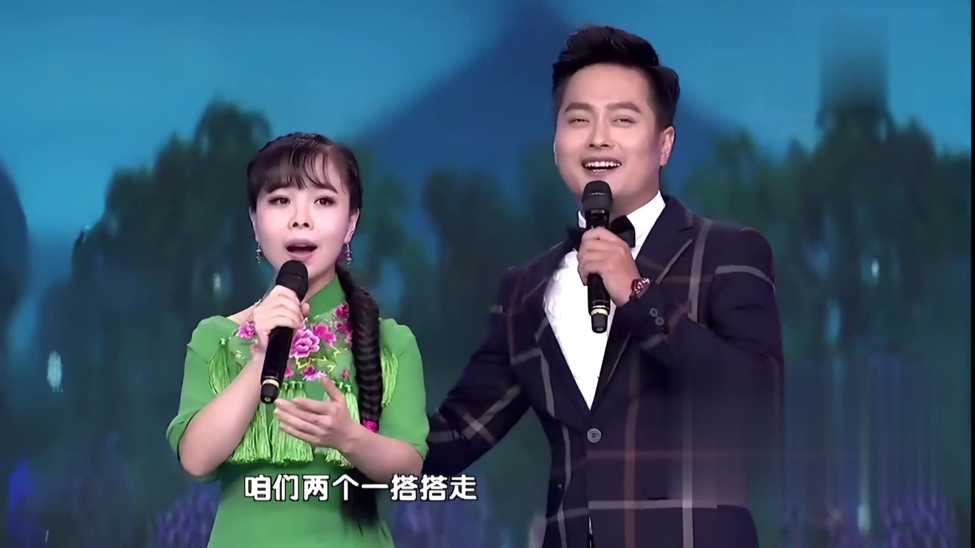 《拉手手亲口口》怀旧民歌经典老歌经典歌曲mv - 云飞,王二妮