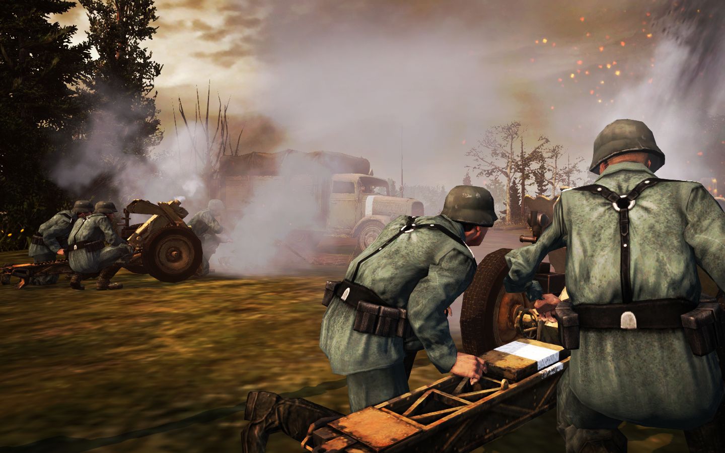 【英雄连2】阵地克星"烈焰风暴"让火焰净化一切!