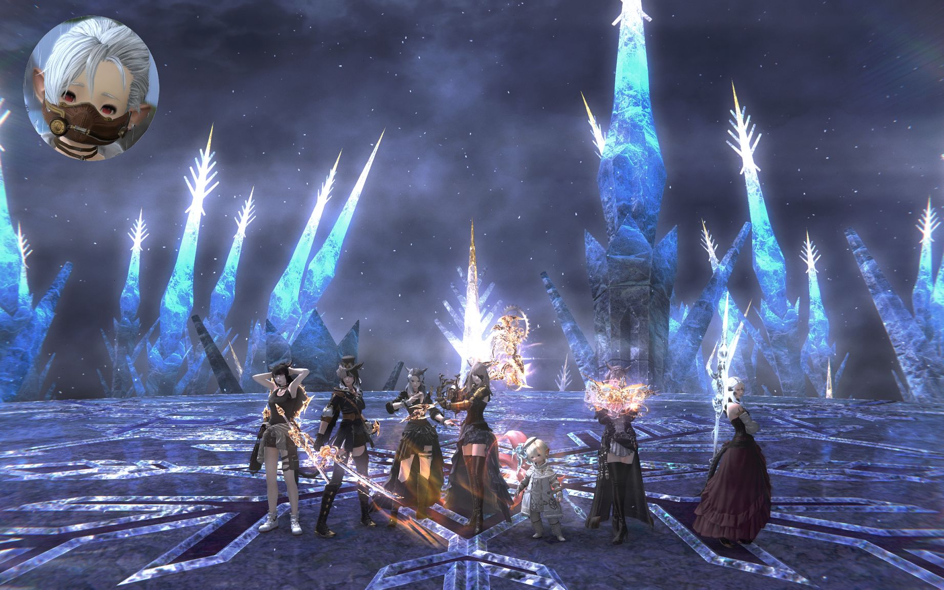 ff14 e8s 战士 首周视角 纪念用