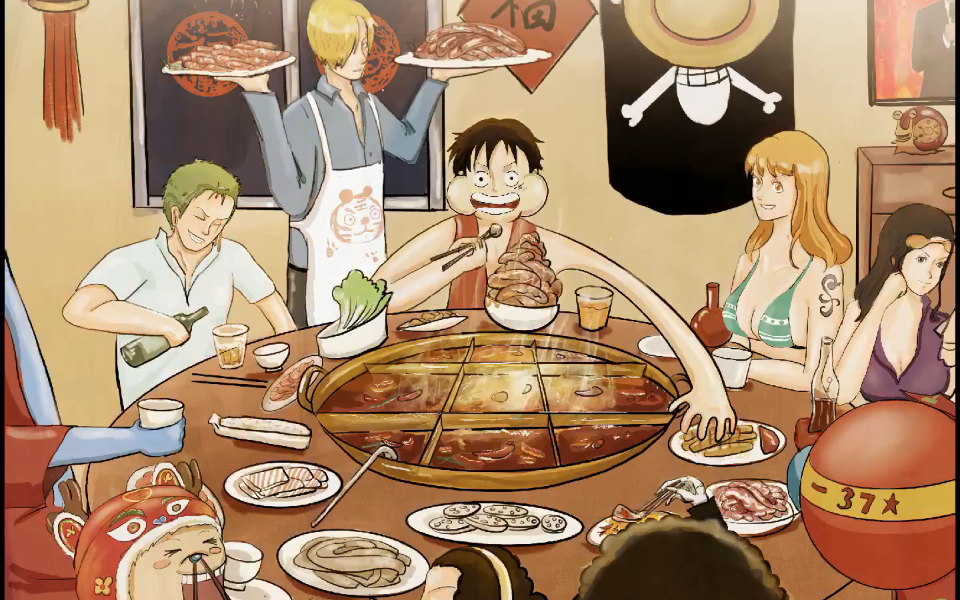 【海贼王】宾克斯的美酒 一起开宴会吧!