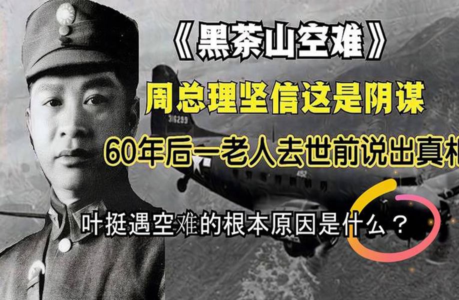 1946年叶挺遇空难,周总理坚信这是阴谋,60年后一篇文章道出实情哔哩哔哩bilibili