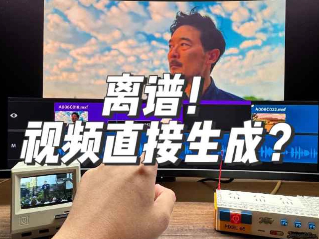 离谱!Adobe视频软件Premiere更新,视频直接生成?哔哩哔哩bilibili