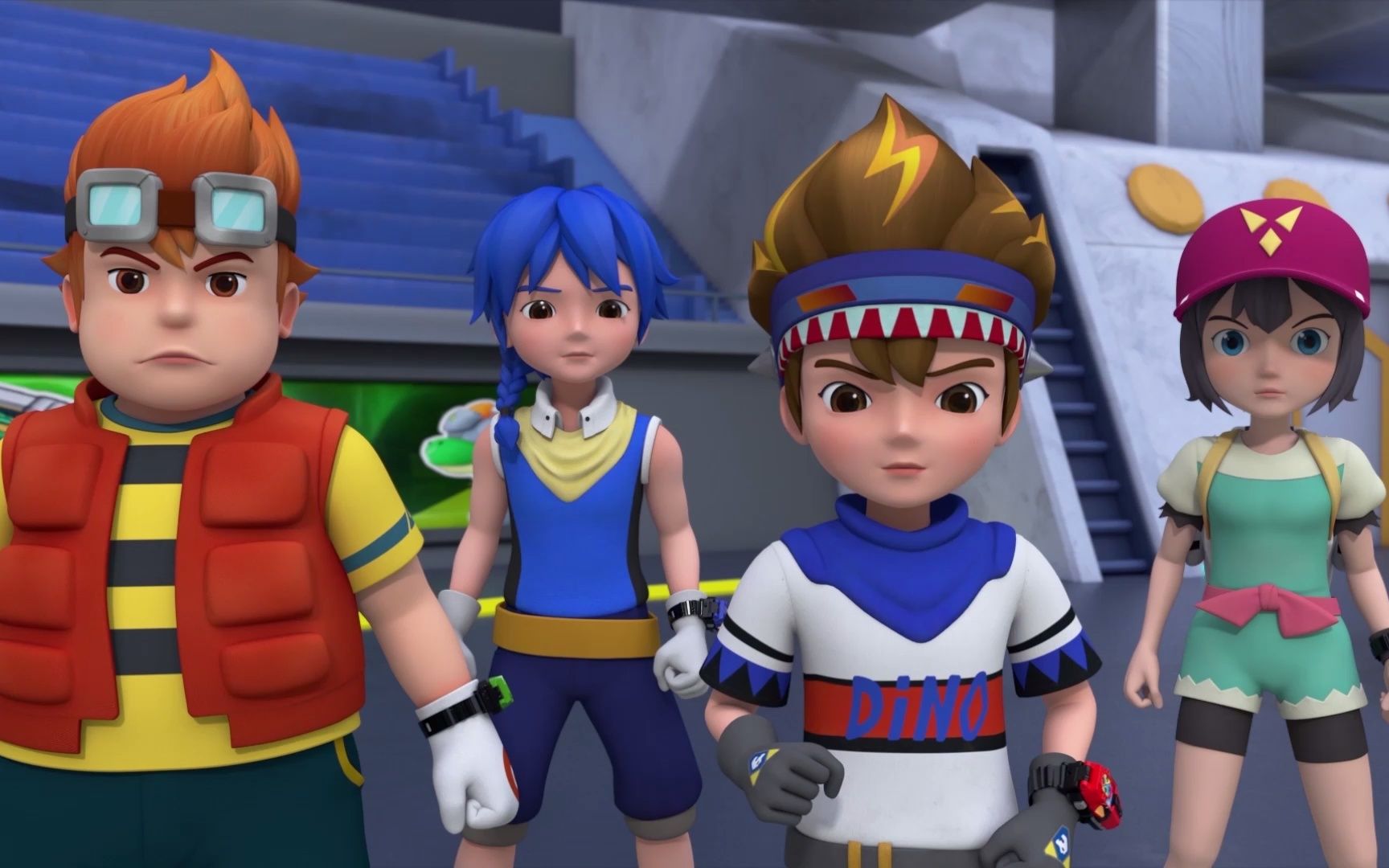 心奇爆龙战车6魔方变形:第2集 突袭!金属兽!(中)