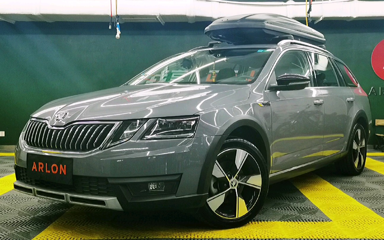 斯柯达明锐旅行改色纳多灰_哔哩哔哩_bilibili