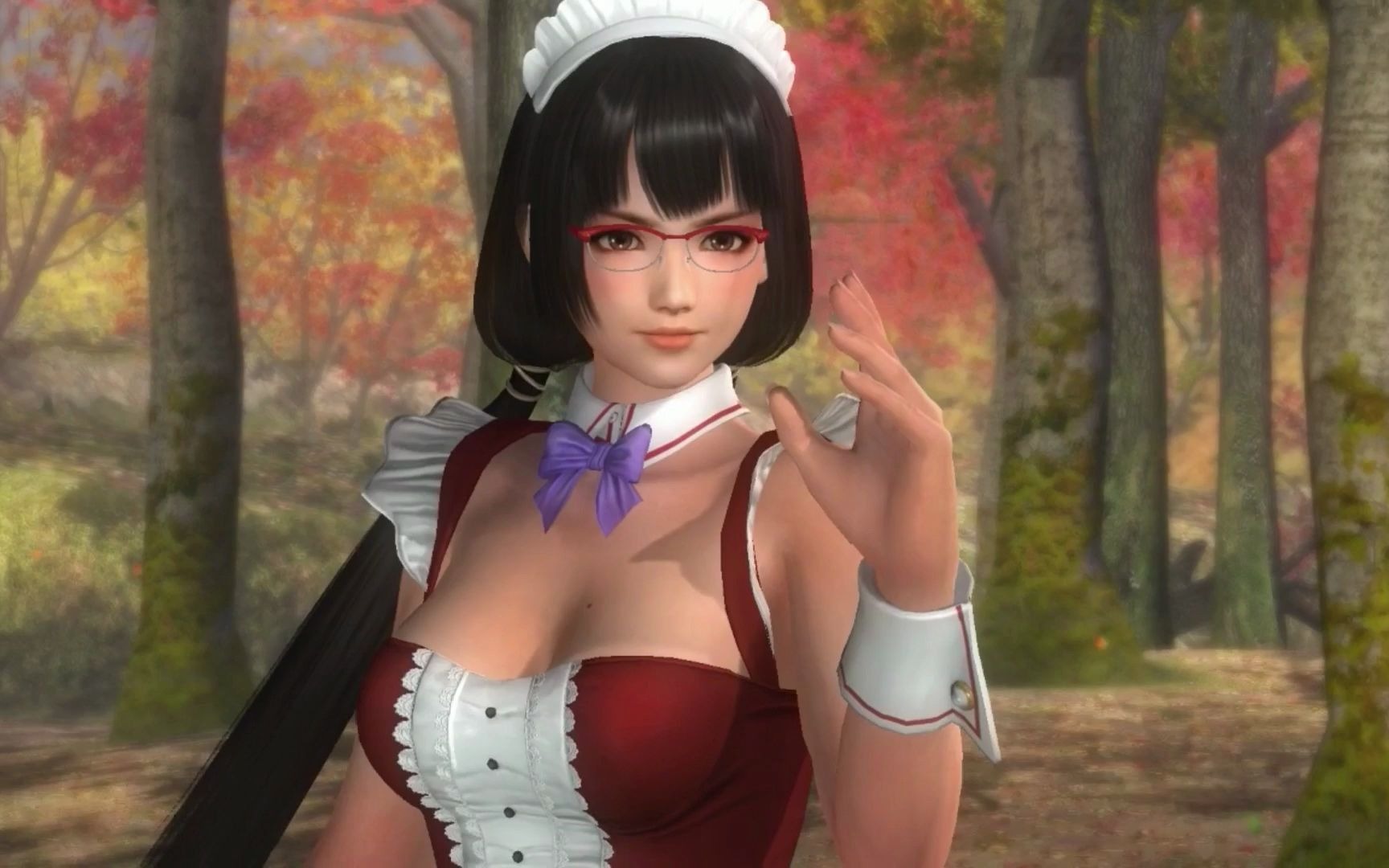 【死或生5 】赢了就一直道歉的直虎女仆装也很可爱