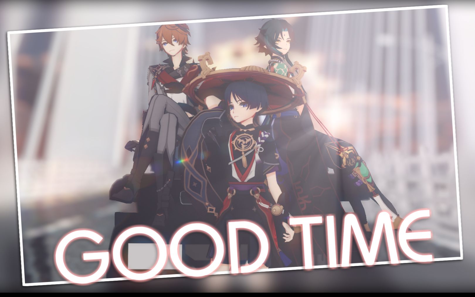 2k原神mmd達魈散goodtime一起共度美好時光吧鏡頭配布